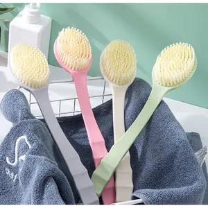 BISA COD H5424 Sikat Gosok Pembersih Badan Gagang / Body Massage Bath Brush / Alat Mandi Busa