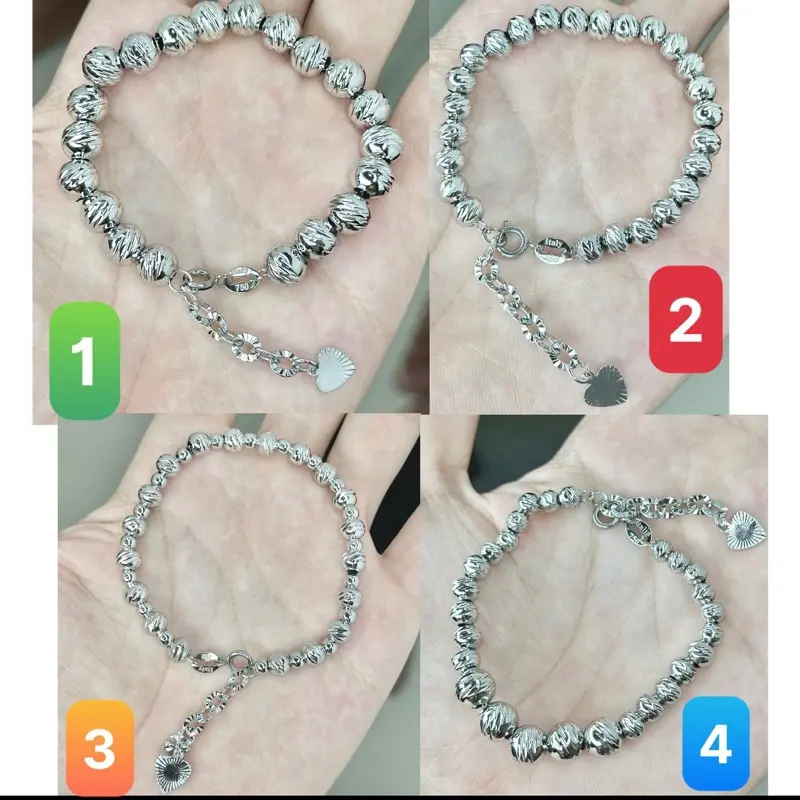 Lắc tay Bi inox cao cấp(sáng đẹp không bay không ngứa)