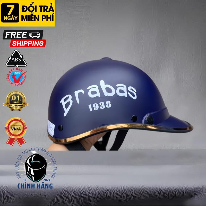 Product Introduction of Nón bảo hiểm BRABAS, phong cách trẻ trung, hợp cả nam, vòng đầu 52-57, món quà ý nghĩa - 1402 - Valentine - Lễ tình nhân -  Helmet Chạy Xe Đạp Phụ Kiện mũ  bảo  hiểm  brabus cho nữ nón  baohiem Cao Su 5
