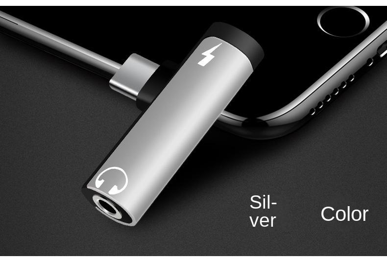 Product Introduction of Type-C Headset Adapter Android 3.5mm Interface Live Broadcast Typec Converter 2-in-1 Audio Adapter Cable 15