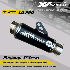 Knalpot Selenser Only By X1 Speed Racing Type LD-Pro