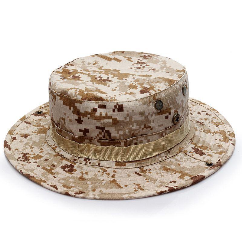Bộ Mũ Boonie Chiến Thuật Camo, Mùa Hè, Mũ Bucket Câu Cá Đa Năng Có Chống Tia UV, Mũ Chống Nắng Quân Đội Thoáng Khí, Khăn Quàng cổ Ma Thuật, Để Sử Dụng Ngoài Trời ATK combo ghim cài quần 2