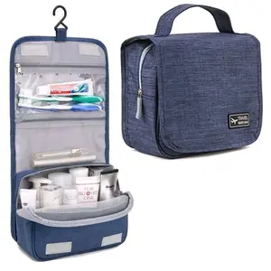 Toiletries wash bag peralatan mandi dan kosmetik Menggantung Menggantung Navy Navy Pink maron travel bag travel wash bag travel