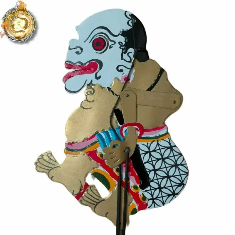 NAKIROHBUSINESS wayang kulit punokawan bahan kulit sapi asli 2