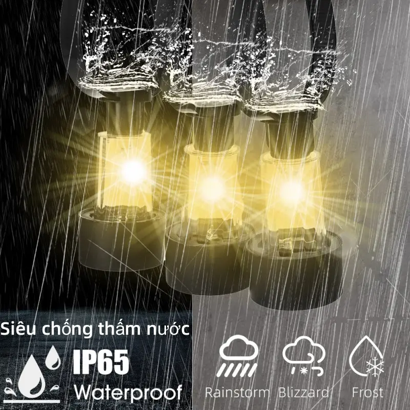 đèn trang trí năng lượng mặt trời，Đèn năng lượng mặt trời,ngoài trời,không thấm nước,đèn LED cho sân trong,bãi cỏ,sân và cảnh quan,lan can.Tạo bầu không khí, đèn ngủ, ánh sáng xung quanh.đèn ngoài trời chống nước 2