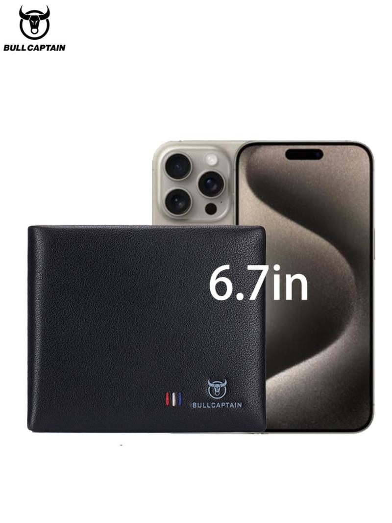 Product Introduction of Men's Business Style Plain Color Wallet, Casual Trendy Wallet with Card Slots, Fashionable Wallet for Men for Daily Use 7