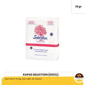 KAPAS SELECTION FACIAL COTTON 35 GRAM (KECIL) kecantikan