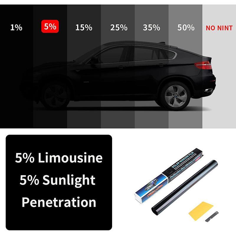 Product Introduction of Window Tint Film,Tinting Film Roll For Car,Van And Vehicles (50Cm X 3M) Heat-Insulation Sun Protection Film Glare And Privacy Film 33