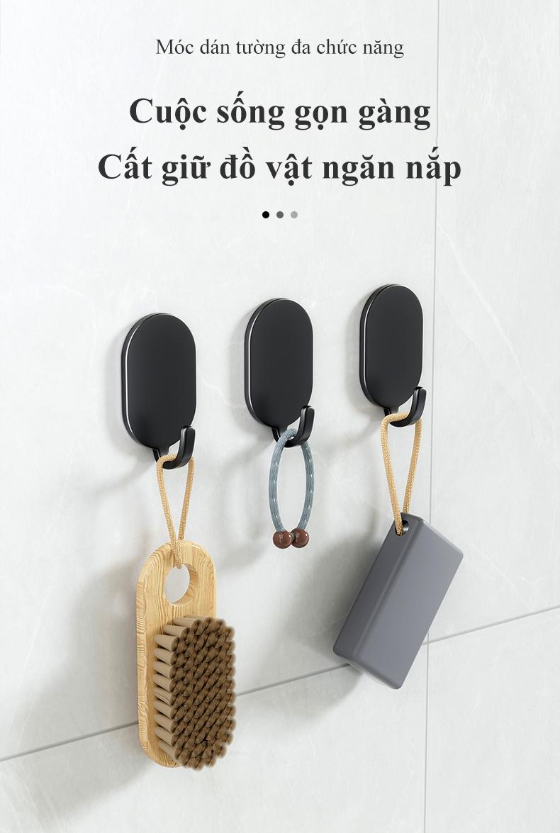 Product Introduction of Móc dán tường HOMELOVE Móc treo đồ đa năng dán tường siêu dính không cần khoan chịu lực tốt thép nguyên chất không gỉ Decor Phòng 18