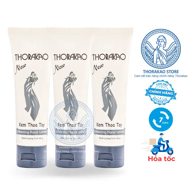Kem Thoa Dưỡng Da Tay Thorakao 80g Chống Khô Ráp Cho Bàn Tay - Thorakao Store. 0
