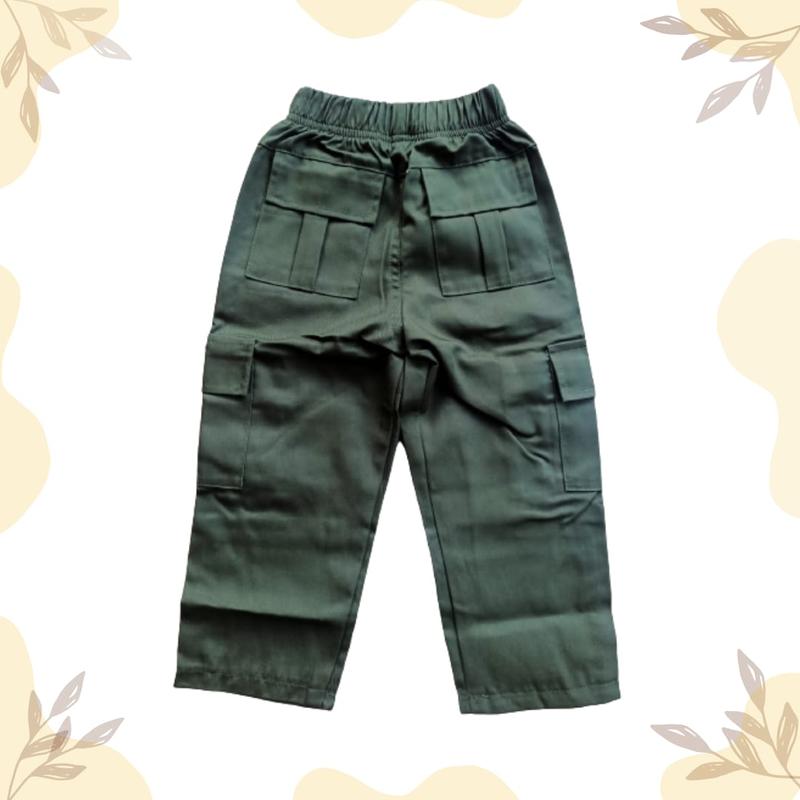 CELANA PANJANG CHINO CARGO PANT ANAK 1-13 TAHUN UNISEX 6