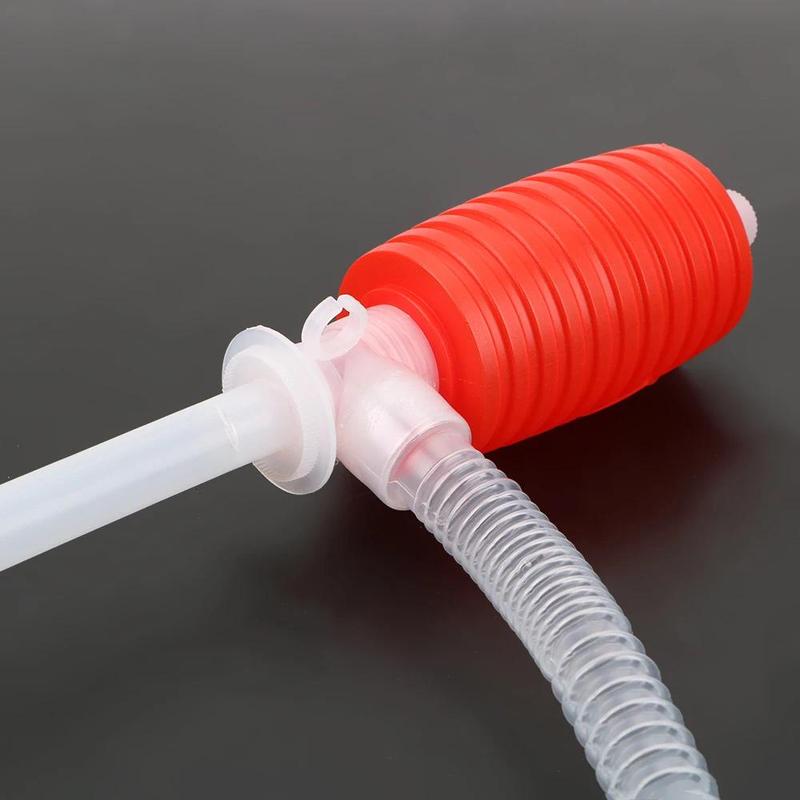 Product Introduction of Car Truck Manual Pump Fuel Gasoline Diesel Transfer Suction Cup Manual Fuel Pump Siphon Water Suction Fuel Transfer Pump Funnel 16