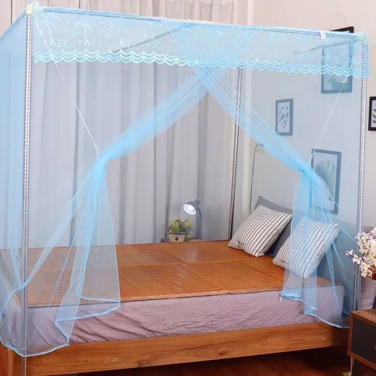 CỬA VÉN- KHUNG INOX-Mùng khung không khoan tường