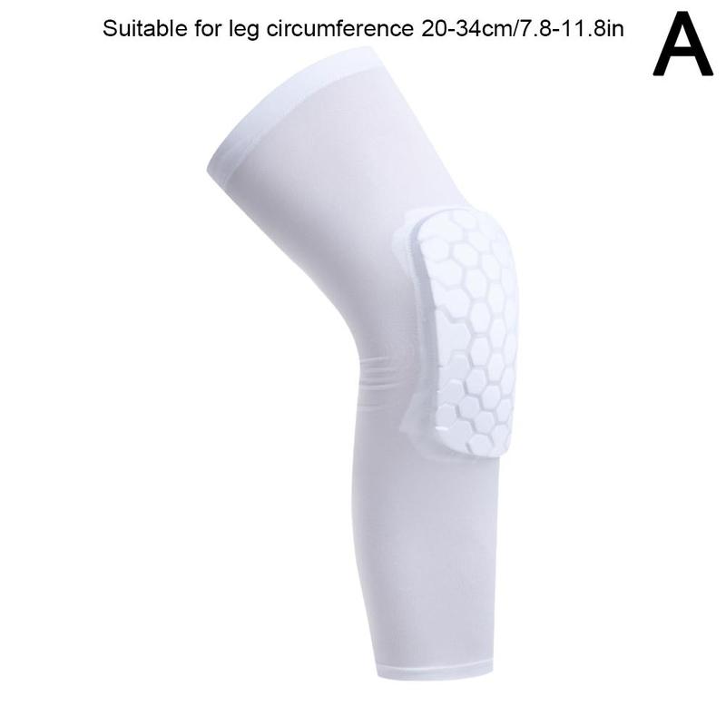 Product Introduction of 1PC Sports Knee Pads Compression Brace Volleyball Basketball Knee Pad For Gym Training Knee Support Protector Soccer Shin Guards 17