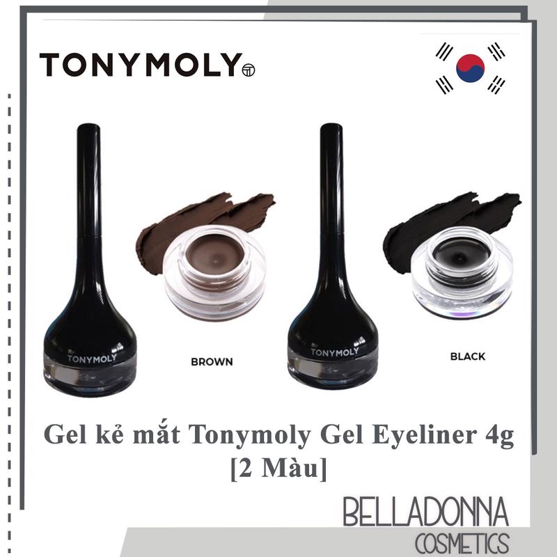Gel Kẻ Mắt Tonymoly Backstage Gel Eyeliner 4g Shop Về 2 Màu Trang Điểm