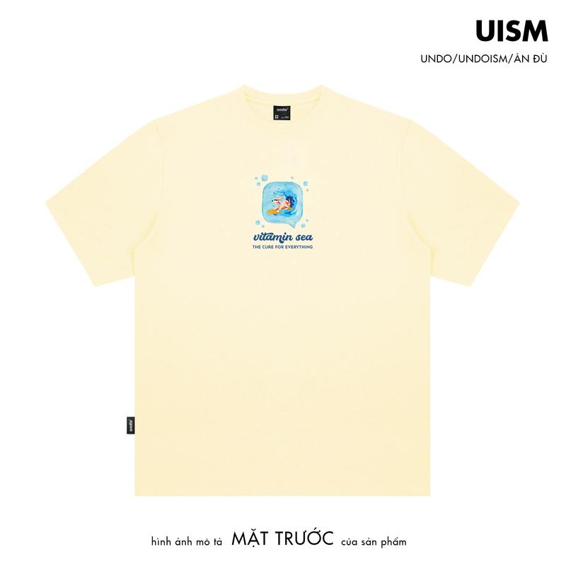 Áo Thun Unisex Undo Vitamin Sea Màu Kem Vàng 100% Standard Cotton - Flavors of Summer Collection 0
