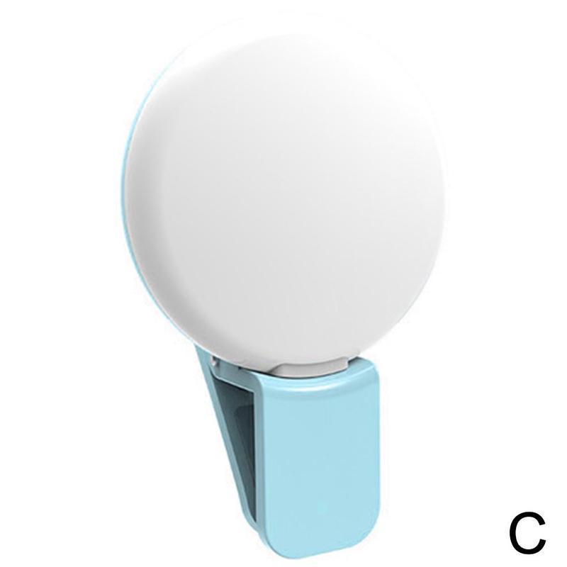 Product Introduction of Clip On Cellphone Selfie Ring Light Mobile Phone LED Selfie Ring Light Portable Mini Durable Practical Three Stop Dimming Circle Photography Clip Fill Light Bluetooth Smartphone 37