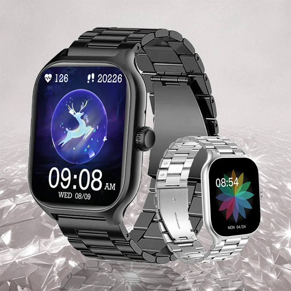 Multifunctional Smart Watch, Fashion Digital Watch with Phone Call & Multi-sports Modes, Sports Watch for Women & Men, Wearable