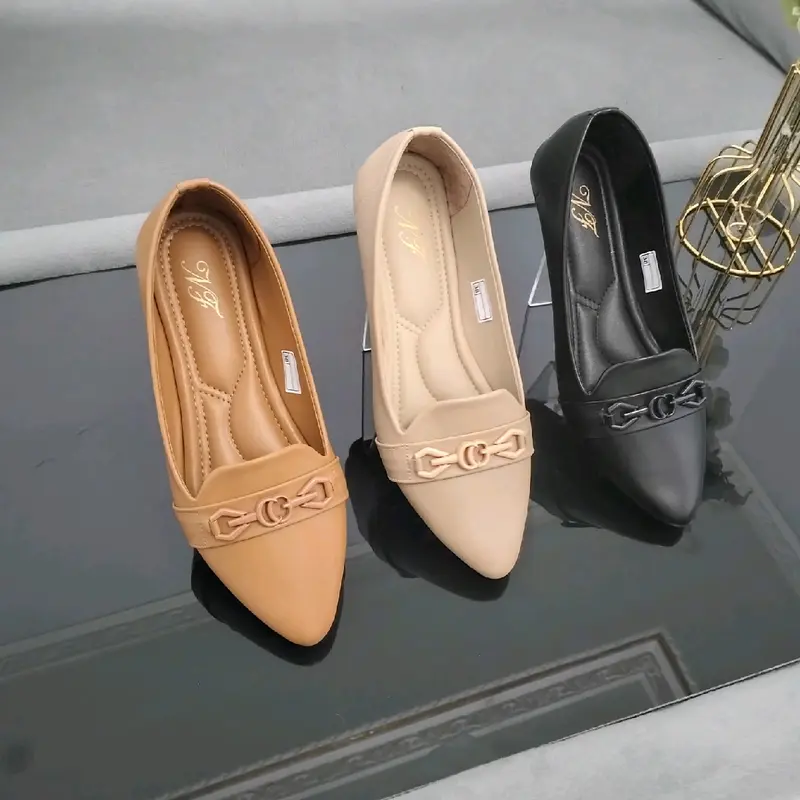 NF  flat shoes diana sepatu balet wanita Kerja 5