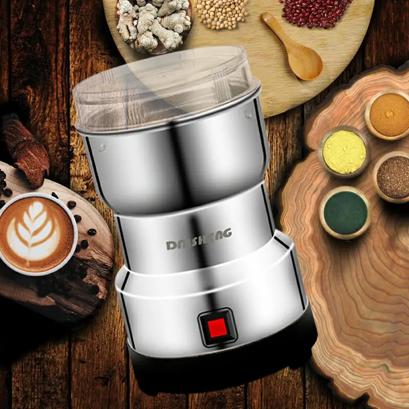 Herbs Shredder Powder Machine Household Small Ultra-Fine Stainless Steel Grinding Machine Grain Bean Flour Mill