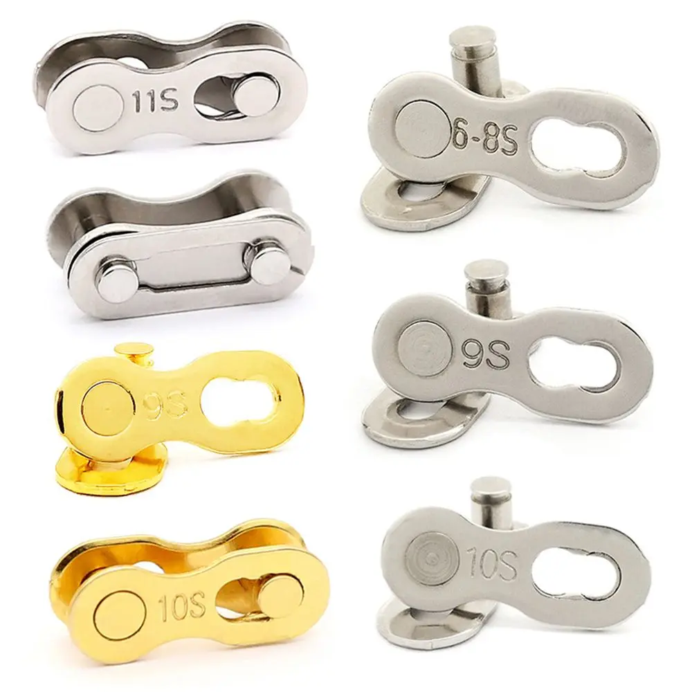 1 pair 6-8/9/10/11s Road Magic Speed Chain Lock Set Bicycle Connector Bike Joint Quick Master Link