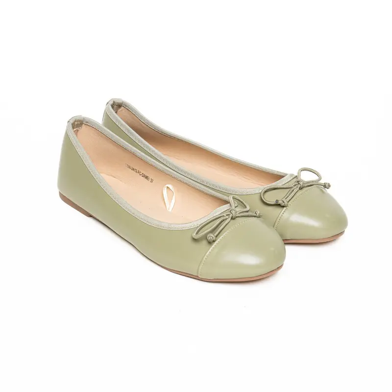 The Little Things She Needs - DAMEI [OE] Flatshoes Sepatu Wanita Olive [TSN0002339.C0268] 1