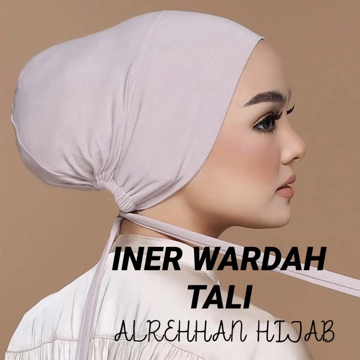 Inner Tali Anti Migrain Cotton INER WARDAH Terbaru Tudung