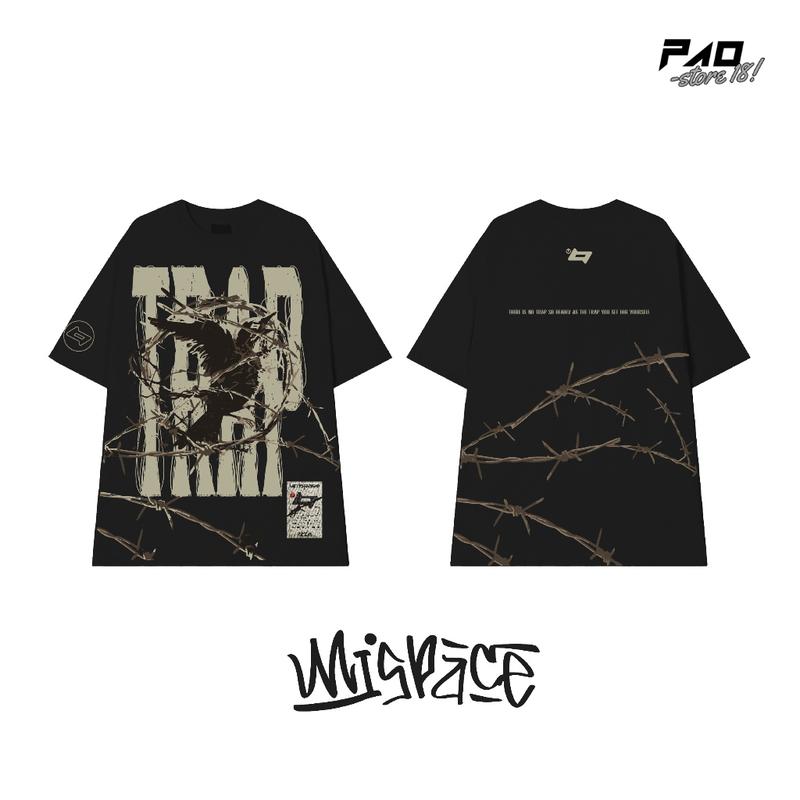 Áo Thun Local Brand By UniSpace Áo Phông Tay Lỡ Form Rộng Unisex Oversize Nam Nữ Trap Tee Menswear Nhung Cổ Tròn Cotton