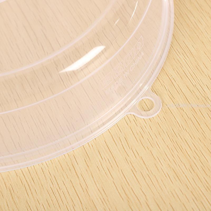 Microwave Oven Heating Oil Spillproof Fresh-keeping Cover Refrigerator Fresh-keeping Transparent Plastic Bowl Seal Cover 2