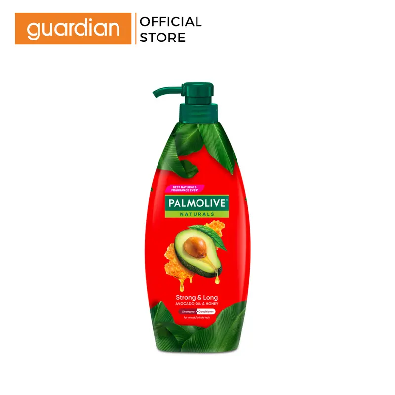 Dầu Gội Kèm Xả Palmolive Dài Mượt Chắc Khỏe 600ml 0