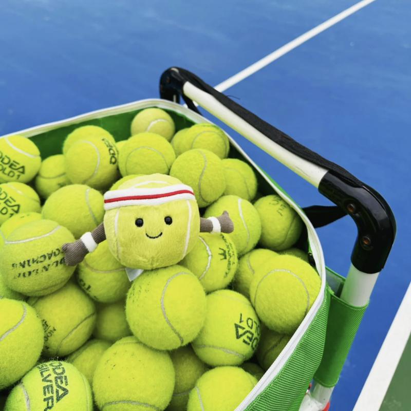 Product Introduction of Búp Bê Tennis, Búp Bê Nhồi Bông Tennis Phổ Biến Dòng Thể Thao, Siêu Dễ Thương, Jellycat, Mùa Hè Mới, Tuyệt Vời Làm Quà Tặng 4