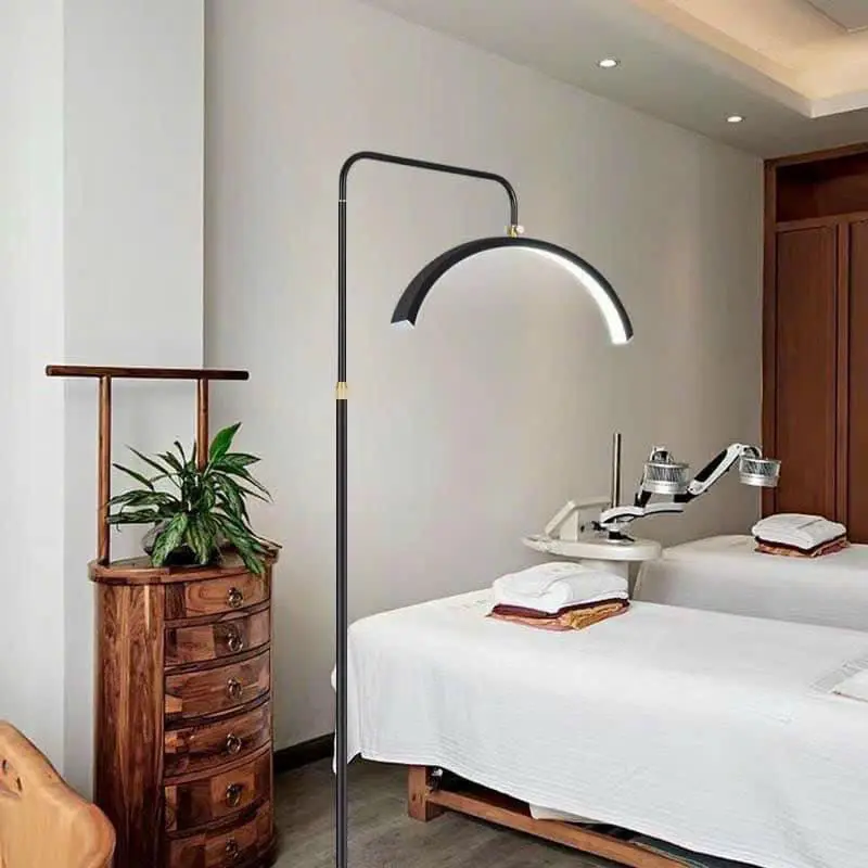 Đèn LED Bán Nguyệt Đèn Chữ C | Dùng Trong Phun Xăm, Nối Mi Chuyên Dùng Trong Spa [Tặng Găng Tay Và Dán Chân] [K Pải Tặng Đèn] 5