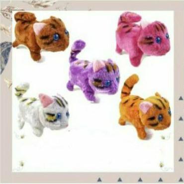 Mainan boneka kucing joget bisa maju mundur dan mainan boneka anjing robot mainan murah 1