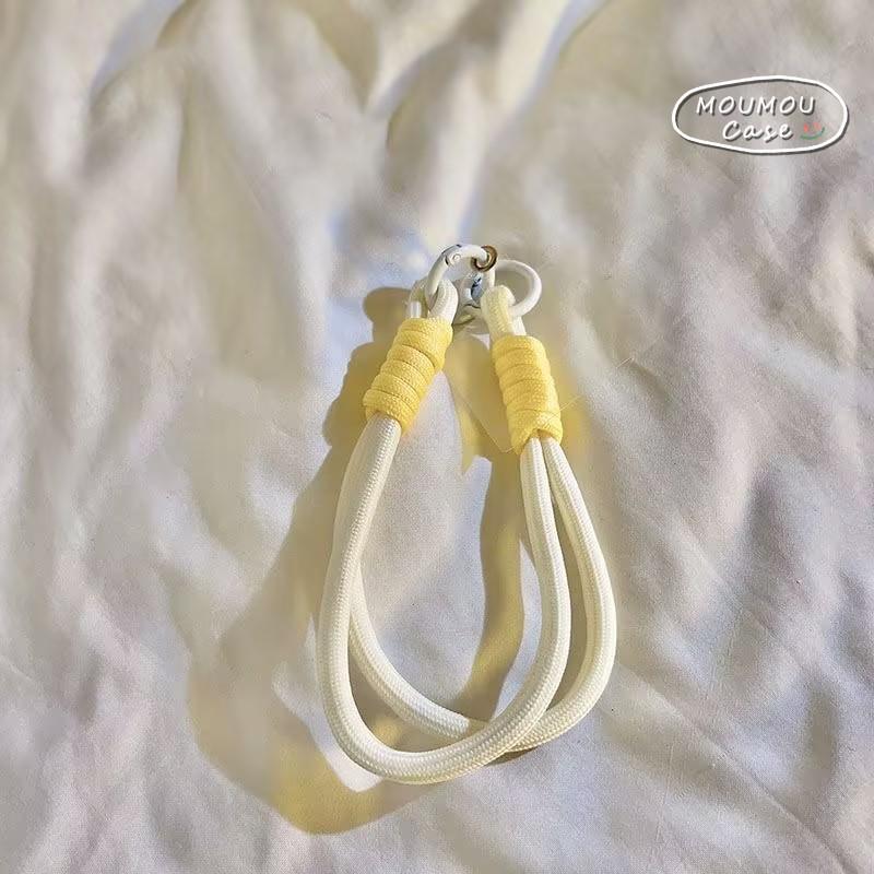Thời Trang Sáng Tạo Dệt Điện Thoại Vòng Tay Rắn Màu Điện Thoại Di Động Dây Buộc Điện Thoại Di Động Điện Thoại Di Động 4