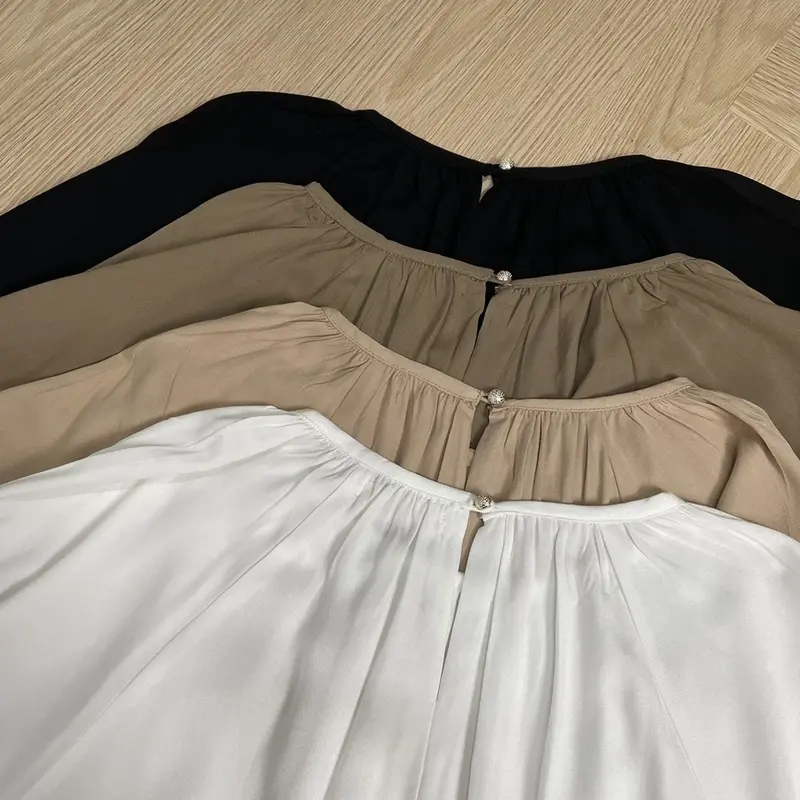 Maisa Ruffle Blouse - rayon twill premium Baju 5