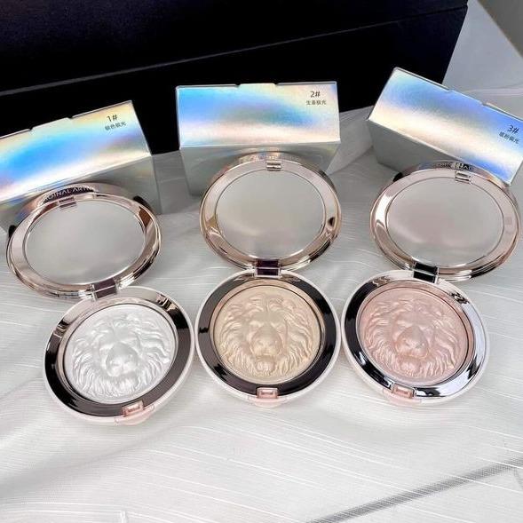 Phấn Bắt Sáng Highlight Lion Gloss Powder Mềm Mịn Sang Chảnh Tiện Lợi Bắt Sáng Con Hổ