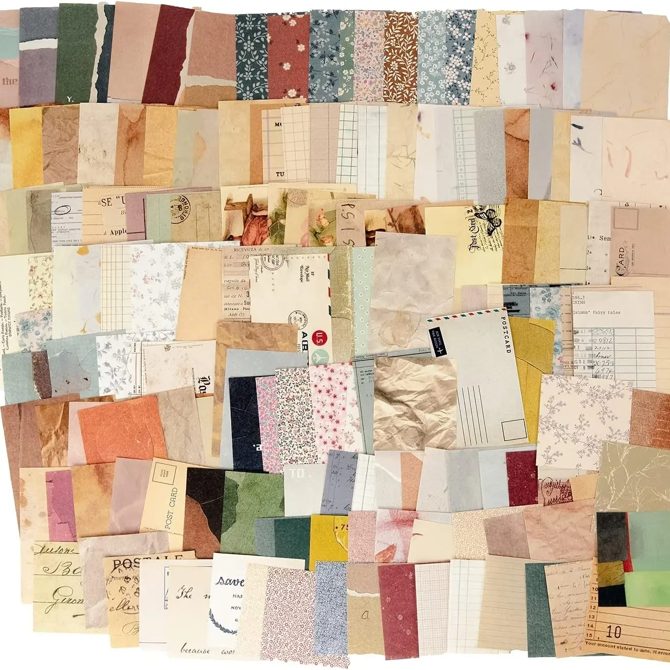 Scrapbook Paper (360 Sheets), Various Colors Material Paper, Durable Diy Decorative Paper for Students Scrapbooking & Journal Making, Handmade Crafts