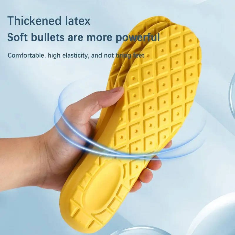Miếng Lót Giày Thể Thao, Mềm Mại, Unisex, Hút Ẩm, Không Mùi, Thoáng Khí, Chống Mồ Hôi, Hấp Thụ, U2O4, Dành Cho Phụ Nữ Và Nam Giới 4