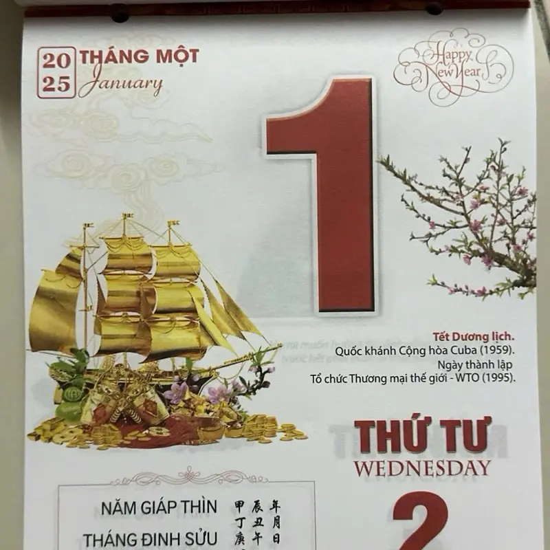 Lịch bloc khổ 14,5x20,5cm Bonsai tài lộc may mắn giá bìa 85k siêu đẹp mới nhất 3