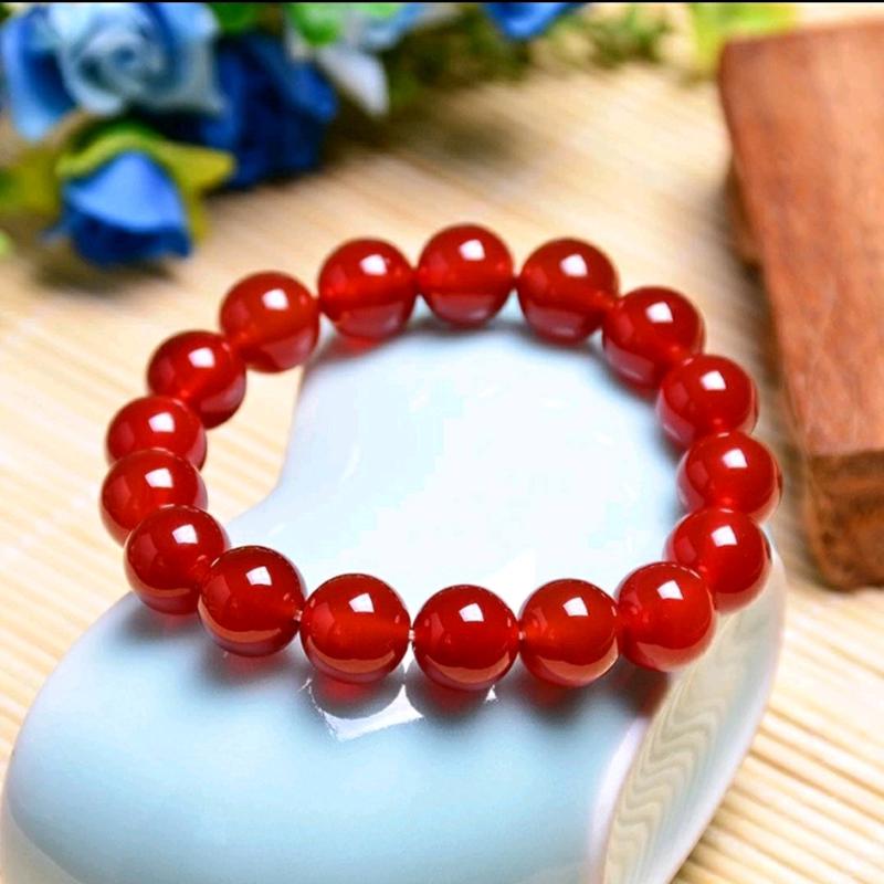  Vòng đá phong thủy mã não 6ly 8ly 10ly đủ màu tự nhiên 