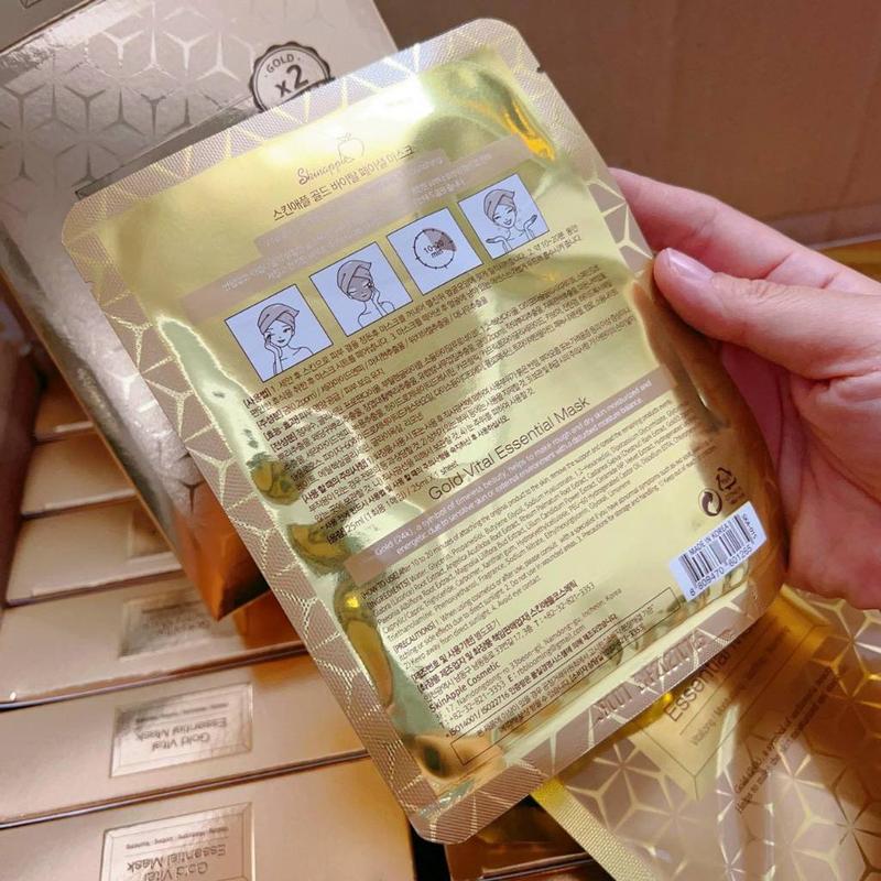 Mặt nạ vàng 24k HQuốc - Gol-d Vi-tal Essential mask 1