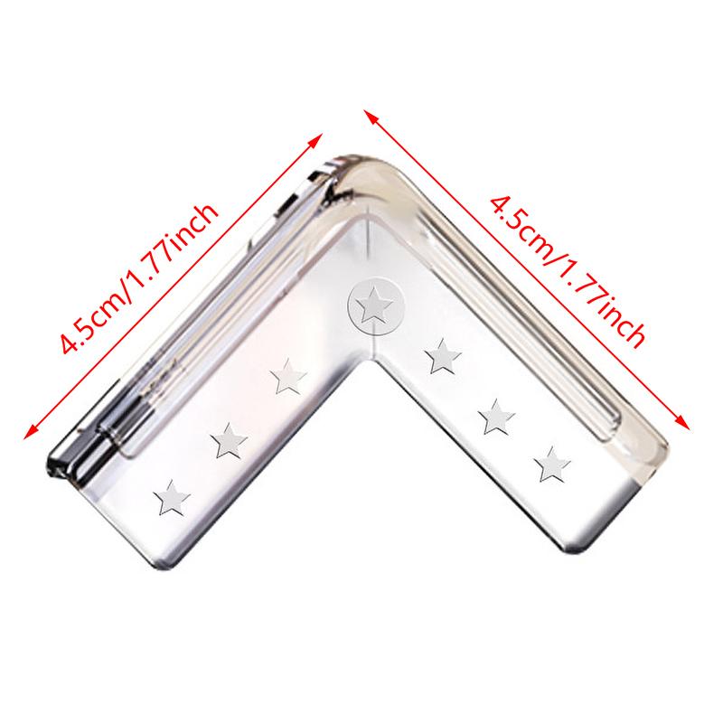 Bảo vệ góc an toàn cho đồ nội thất bằng silicon, 2 miếng, dải cạnh, góc nhôm, Windows , Bảo vệ đầu chống va chạm cho trẻ em Voi Kem 7