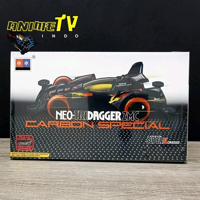 Rep Tamiya Mini 4wd Neo Tridagger ZMC Carbon Special Daxing Super 2 Chassis 0