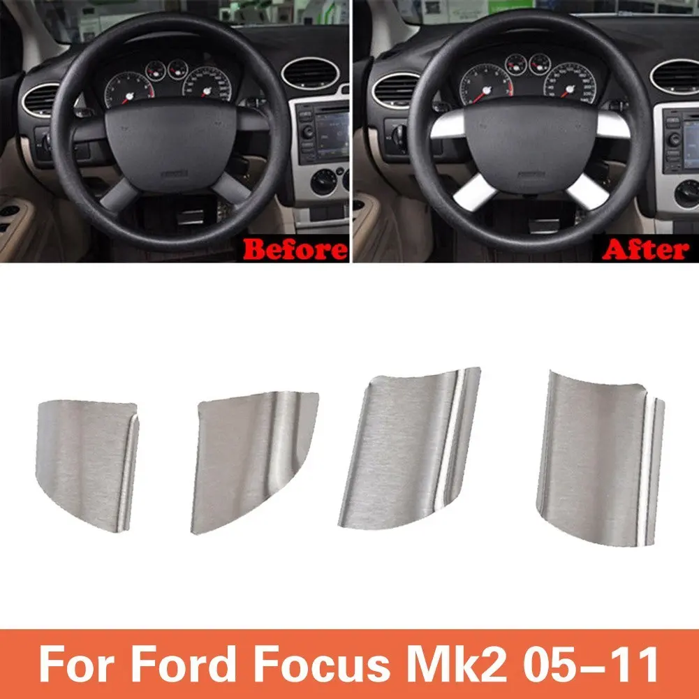 Trang trí vô lăng, cho Ford Transit MK2 LTD, màu bạc, ST 2.2 TDCI SWB LWB T260, đồ dùng ô tô, bởi SGDF