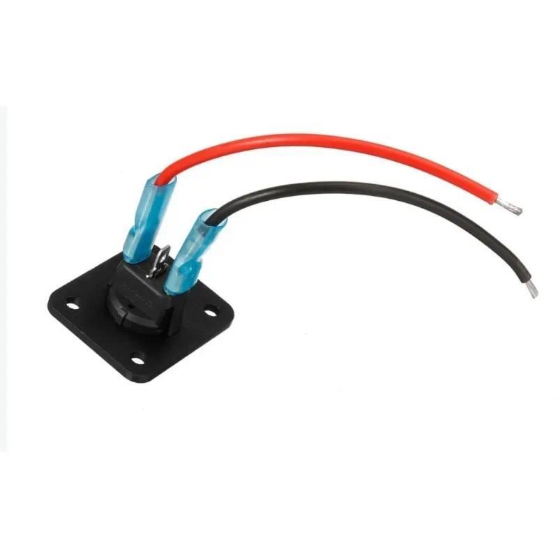 Product Introduction of 12V 1-4 Gang Universal Toggle Switch Panel USB Car Boat Marine RV Truck Blue LED Styling Accessories Marine Rocker Switch 61