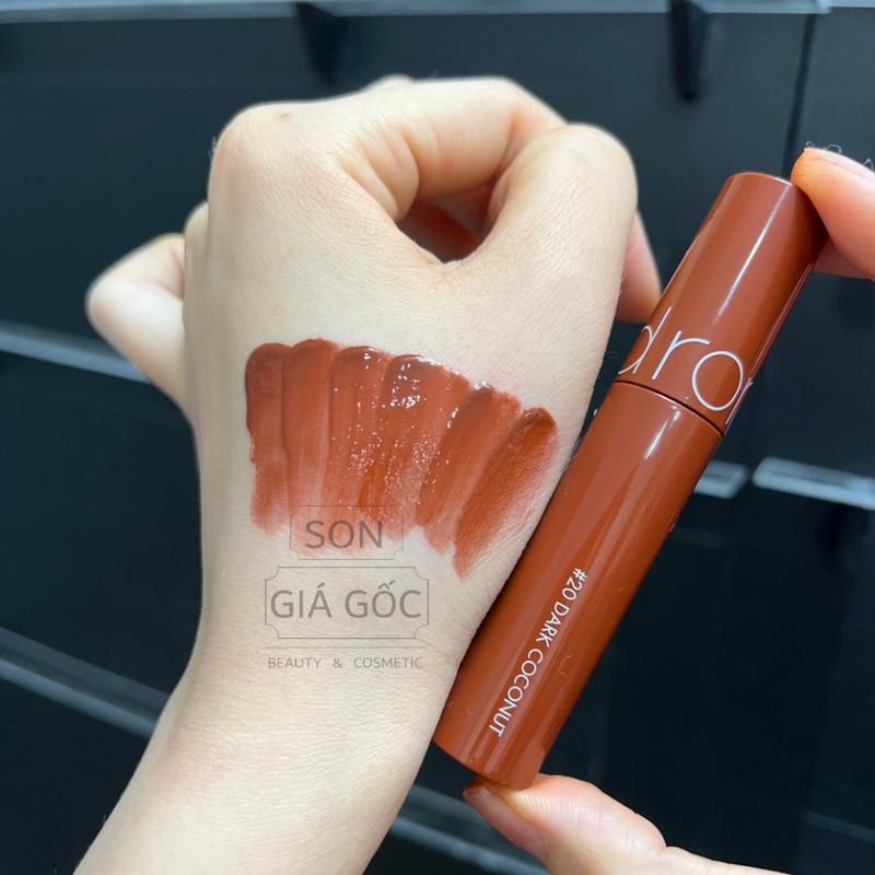 SON TINT BÓNG ROMAND MÀU 20 NÂU ĐẤT Romand Juicy Lasting Tint 20