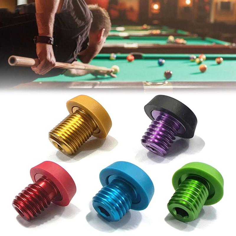 Product Introduction of 1Pcs Durable Billiard Extension Accessory Billiard Cue Bumper Bottom Cover Pool Cue Back Plug Screw Block Butt Rubber Bottom Bumper Protector for MEZZ/Universal/HOW/PERI 29