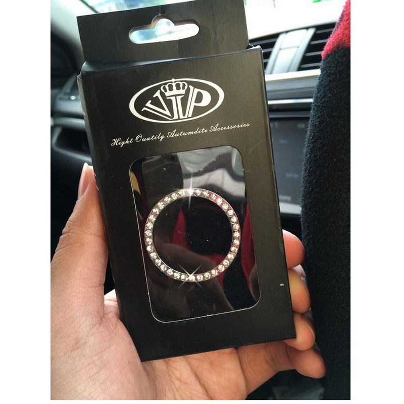 Ring Bingkai Tombol Kunci Start Engine Chorme Kristal Grade A DAD Series Limited Edition 4