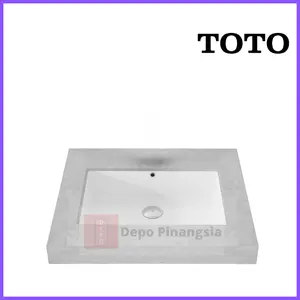 Wastafel TOTO LW592J body putih + avur