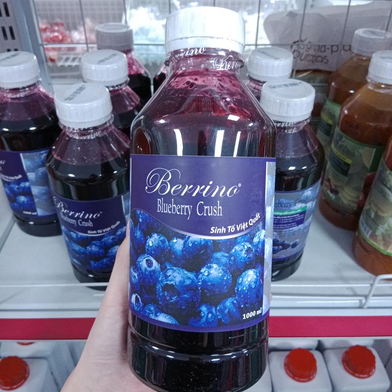 Sinh Tố Berino Việt Quất lọ 1Lít